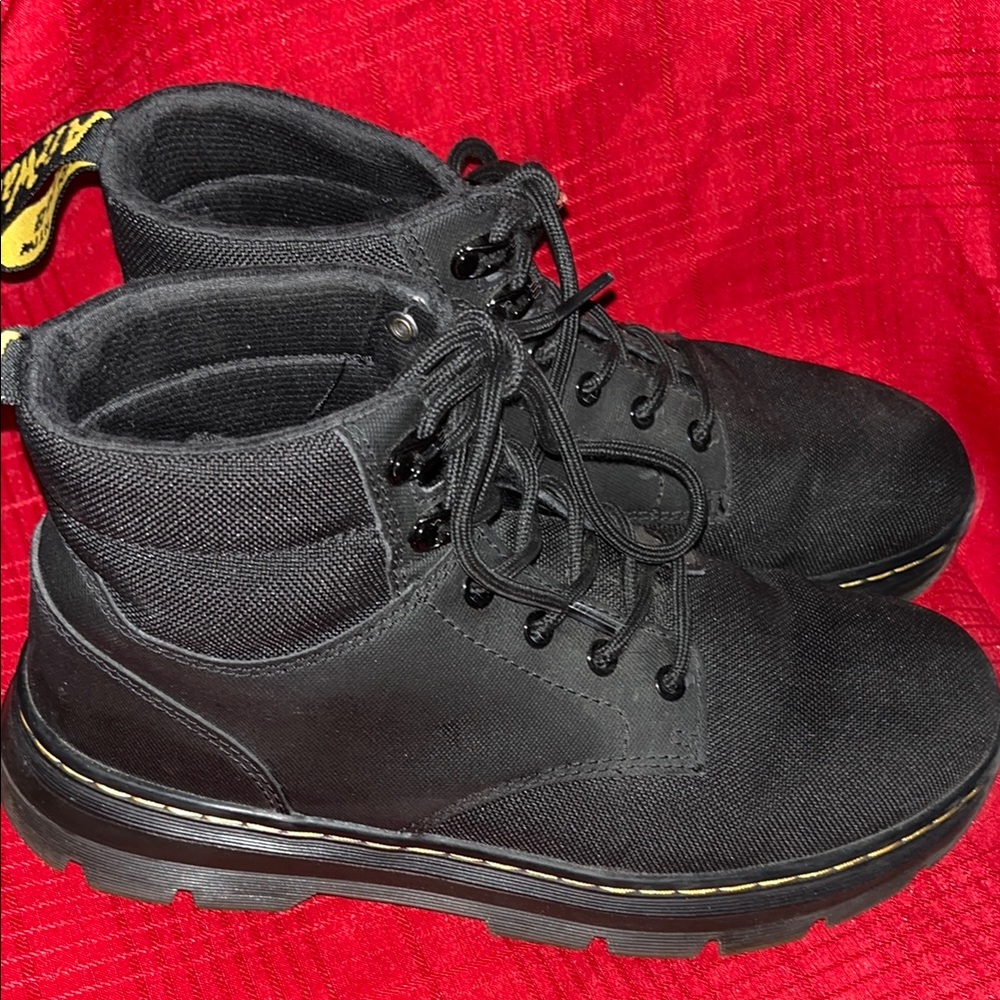 Women’s Size 10 DR MARTEN RAKIM CANVAS BOOTS Men’s 9